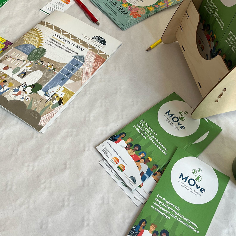 Rückblick Infobörse 2022 | Aussteller Flyer MOVE
